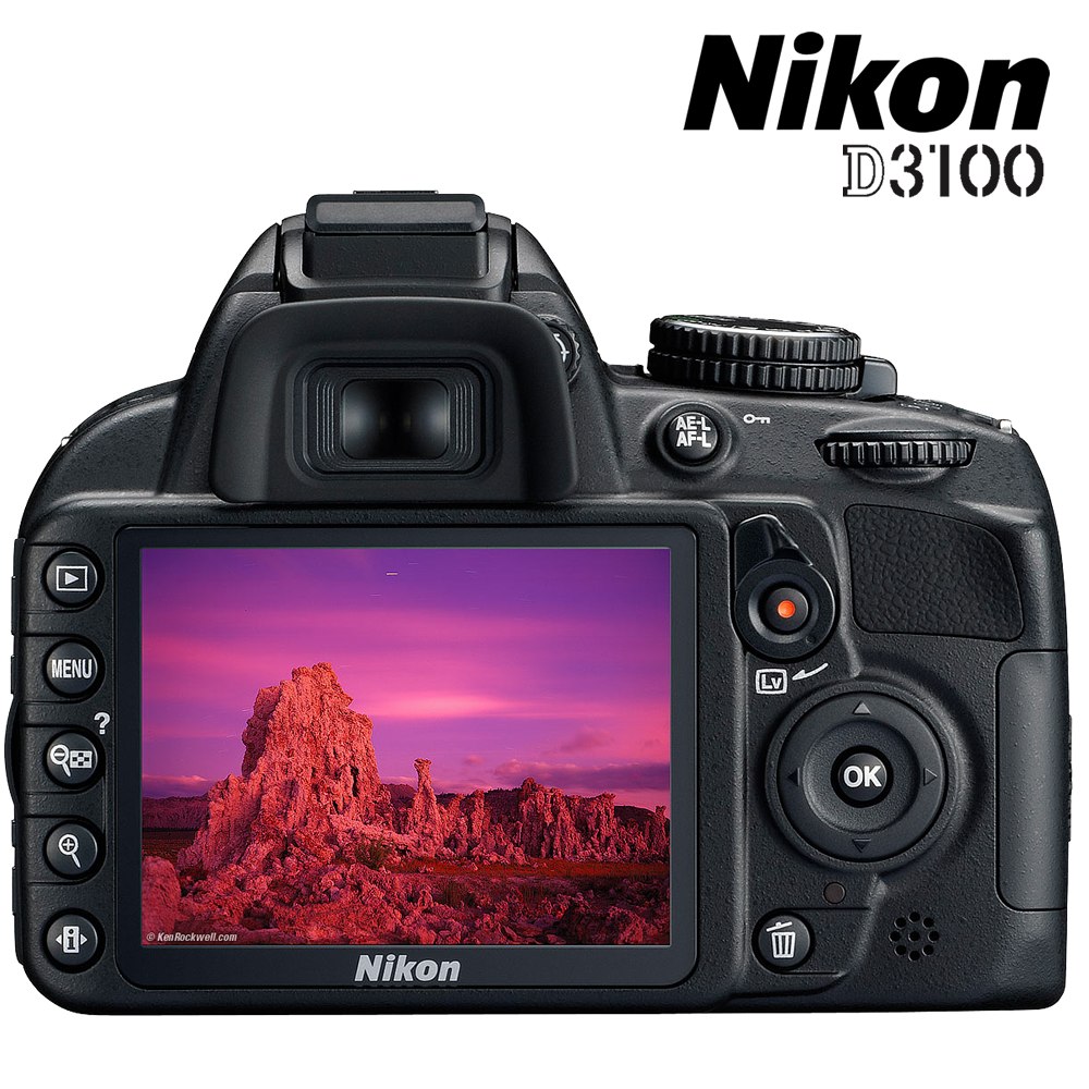 Φωτογραφικές μηχανές: Nikon D3100 Kit